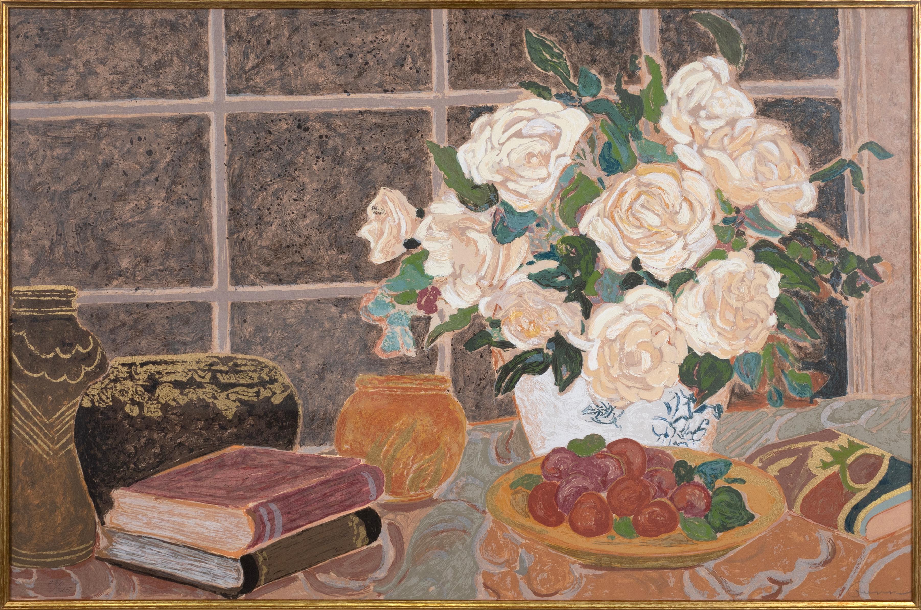 A contemporary serigraph on paper titled 