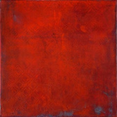 Ellen Hackl Fagan, Red Bliss, 2009, ink, acrylic, clayboard panel