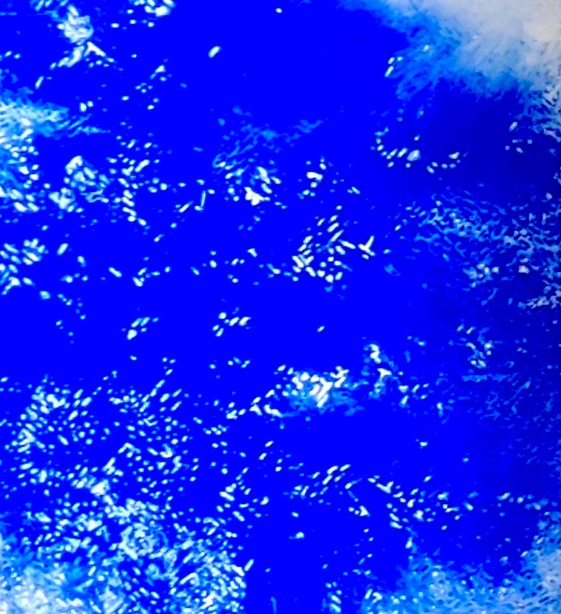 Ellen Hackl Fagan, Seeking the Sound of Cobalt Blue_Air Capture_2020_Color Field For Sale 1