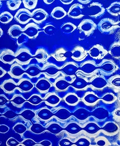 Used Ellen Hackl Fagan, Seeking the Sound of Cobalt Blue_Air Capture_2020_Color Field