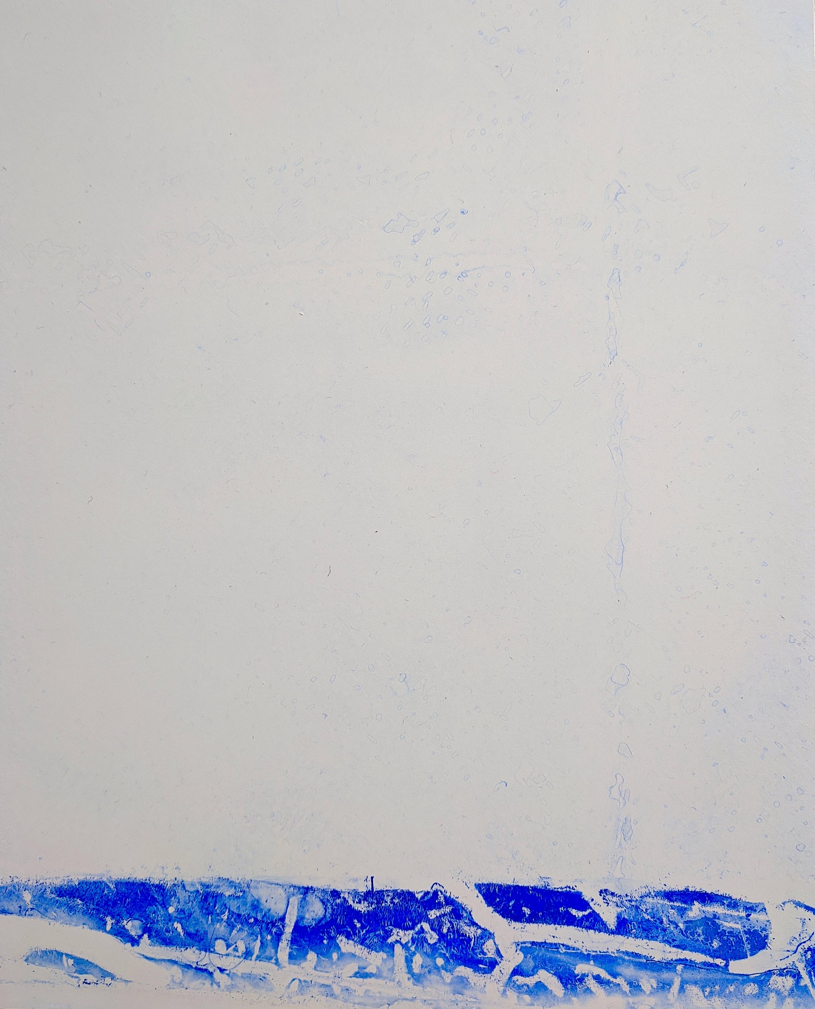 Ellen Hackl Fagan, Seeking the Sound of Cobalt Blue_Bliss_1_2020_Color Field For Sale 3