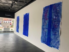 Ellen Hackl Fagan, Cercando il suono del blu cobalto_Grasslands II, 2018
