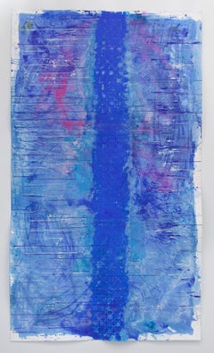 Ellen Hackl Fagan, Cercando il suono del blu cobalto_Grasslands II, 2018