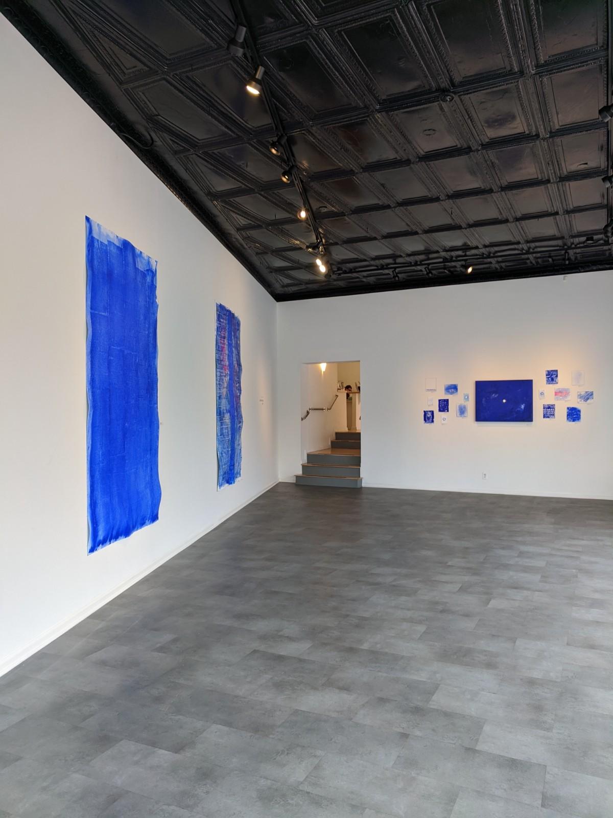 Ellen Hackl Fagan, À la recherche du son du bleu cobalt_Grasslands II, 2018 en vente 7