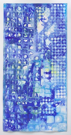 Ellen Hackl Fagan, Seeking the Sound of Cobalt Blue_Tile Capture I, 2016