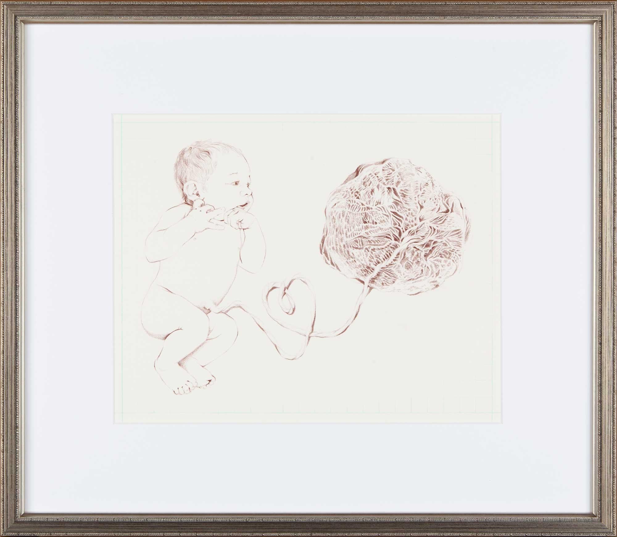 Ellen Heck Figurative Painting - Connection