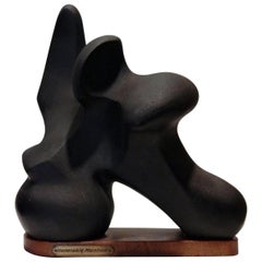 Used Ellen Key Oberg Modernist Ceramic Sculpture, Impetuous Person