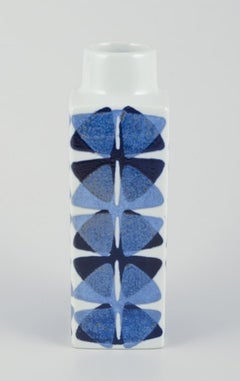Ellen Malmer for Royal Copenhagen. Square "Baca" vase in earthenware.