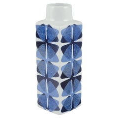 Ellen Malmer for Royal Copenhagen. Square "Baca" vase in earthenware.