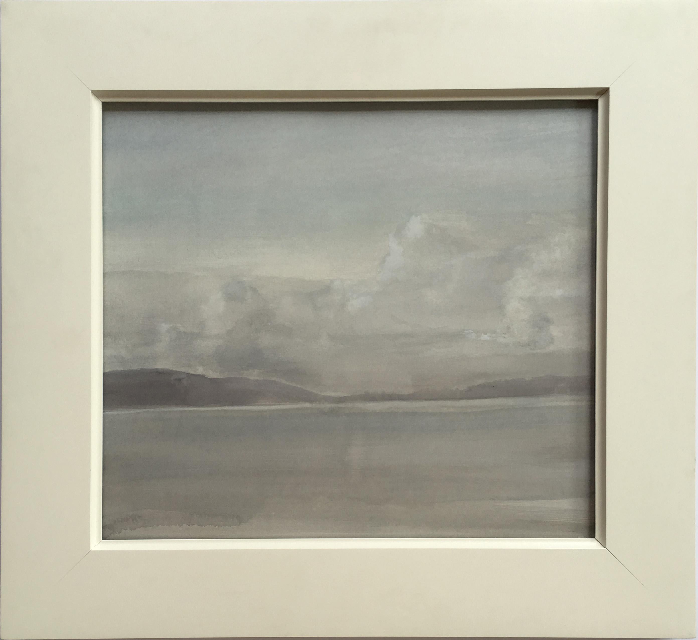 Ellen Phelan Landscape Painting - Clouds over Narrows (Lake Champlain)