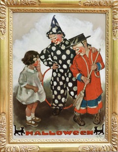 „Süßes oder Saures“ – Original-Gemälde für das Halloween-Titelbild der „Saturday Evening Post“