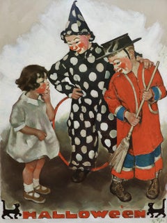 „Süßes oder Saures“ – Original-Gemälde für das Halloween-Titelbild der „Saturday Evening Post“