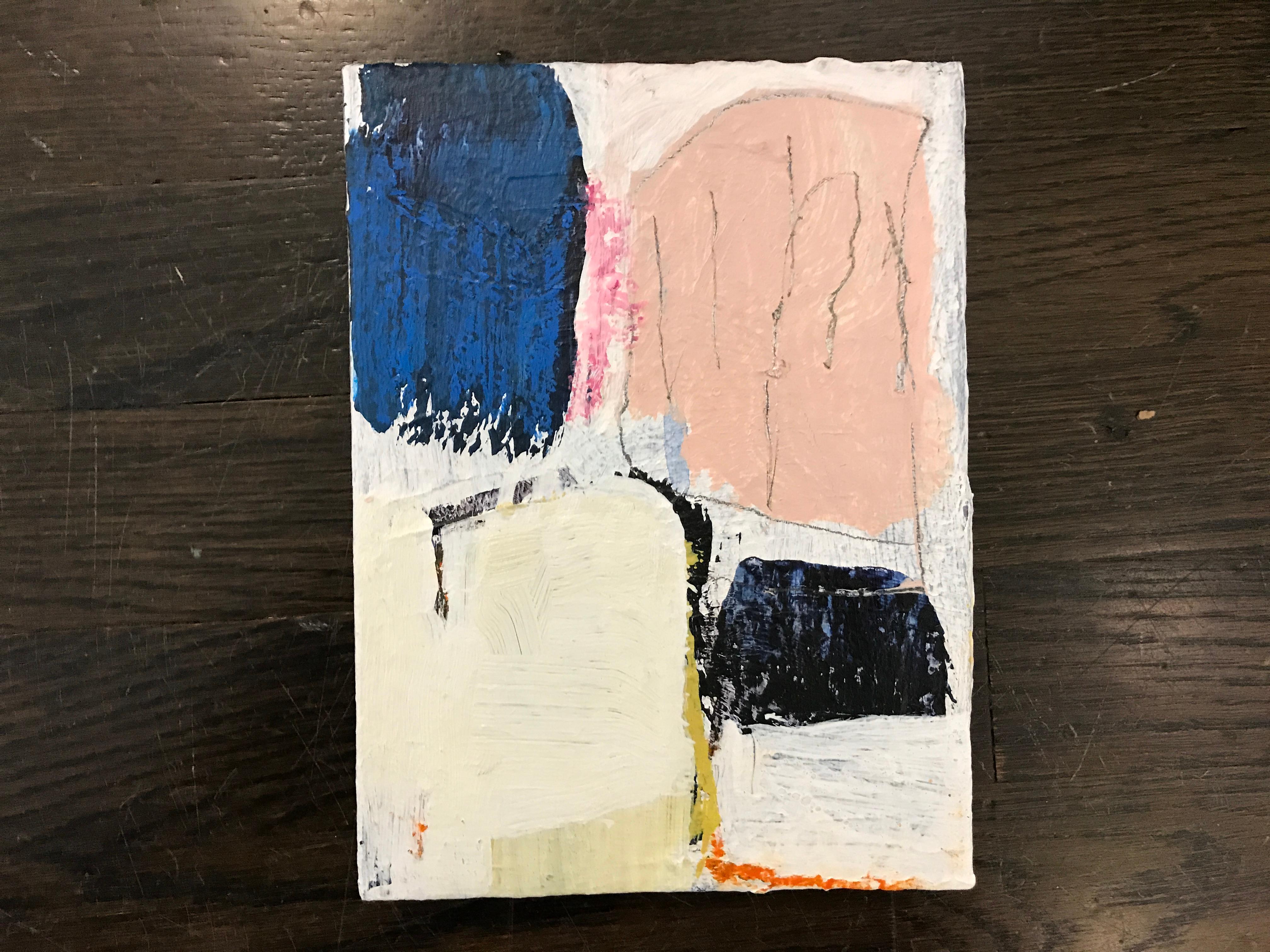 Affinity by Ellen Rolli, 2018, Petite Gift-able Abstract Painting 1