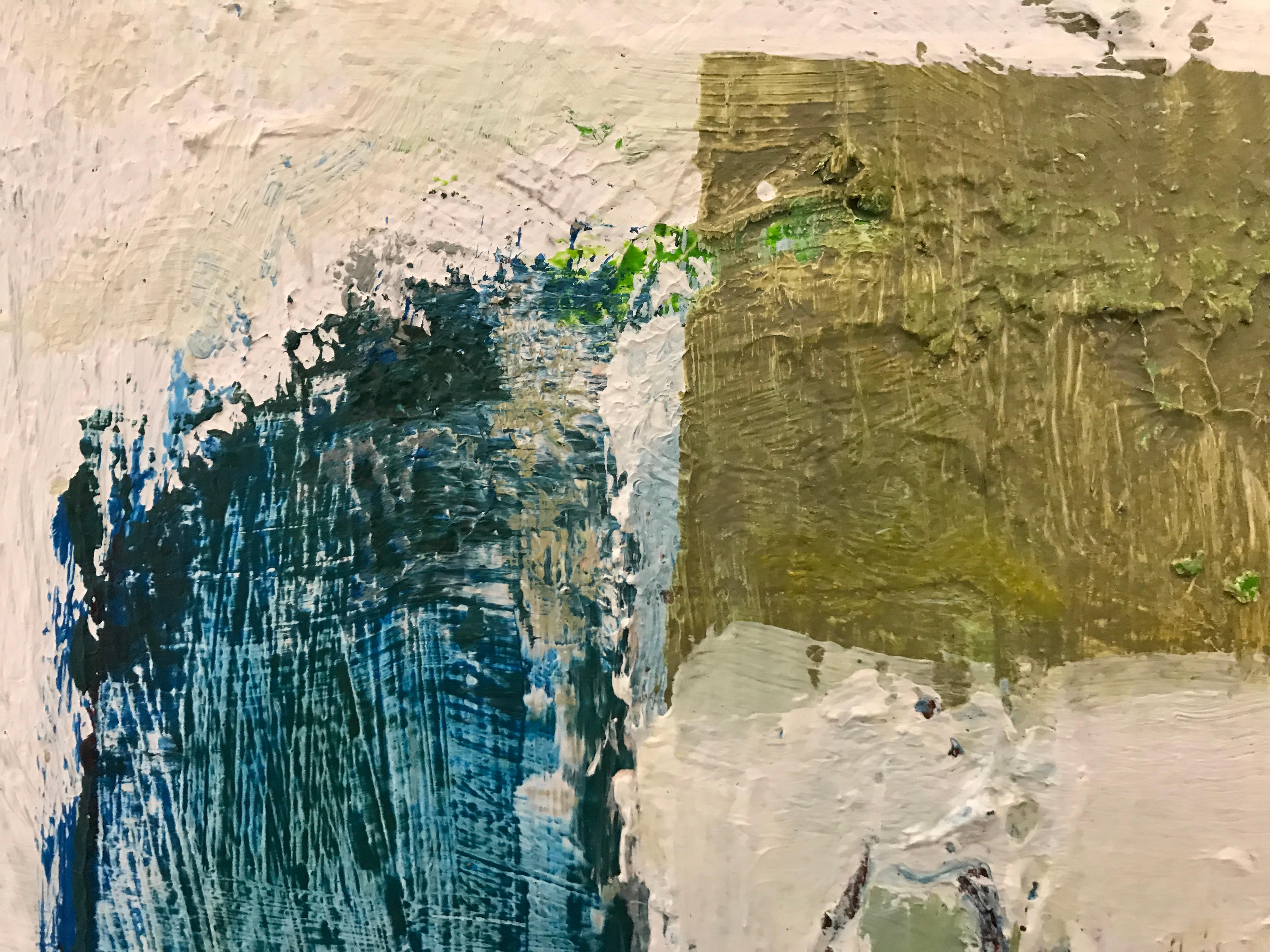 Gathering by Ellen Rolli, 2018, Petite Gift-able Abstract Painting 4