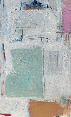 Threshold by Ellen Rolli, Large Abstract Acrylic and Mixed Media on Canvas