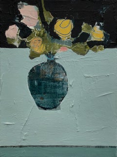 Vessel Varieties by Ellen Rolli, Abstract Still Life on Canvas