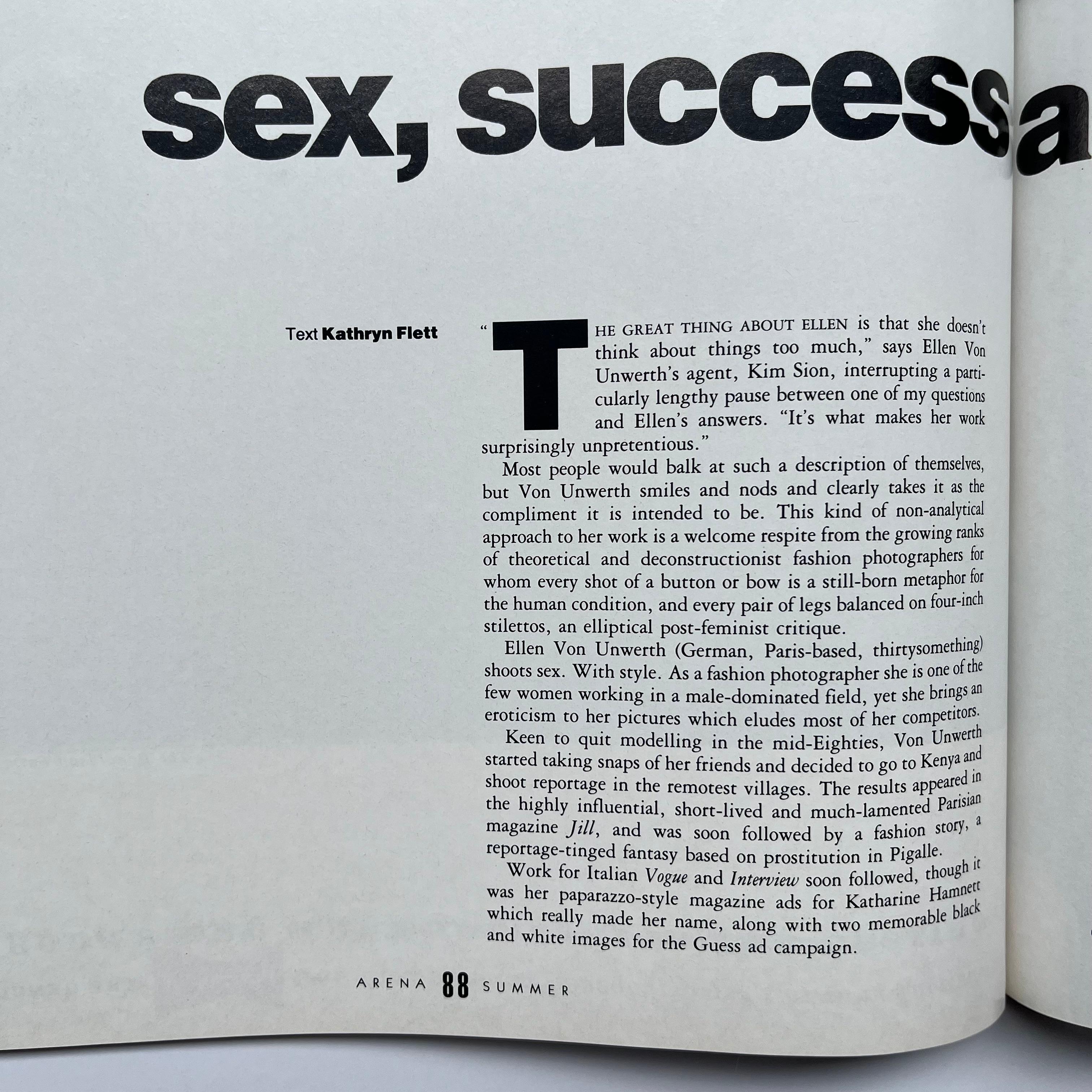 Ellen von Unwerth photographie de Naomi Campbell 1992 Bon état - En vente à CA, CA