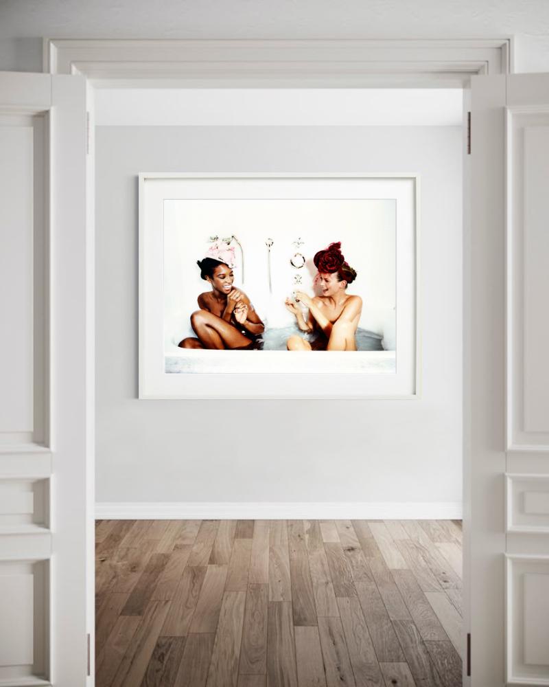 Bathtub, Naomi Campbell et Kate Moss, photographie d'art, 1996 en vente 5