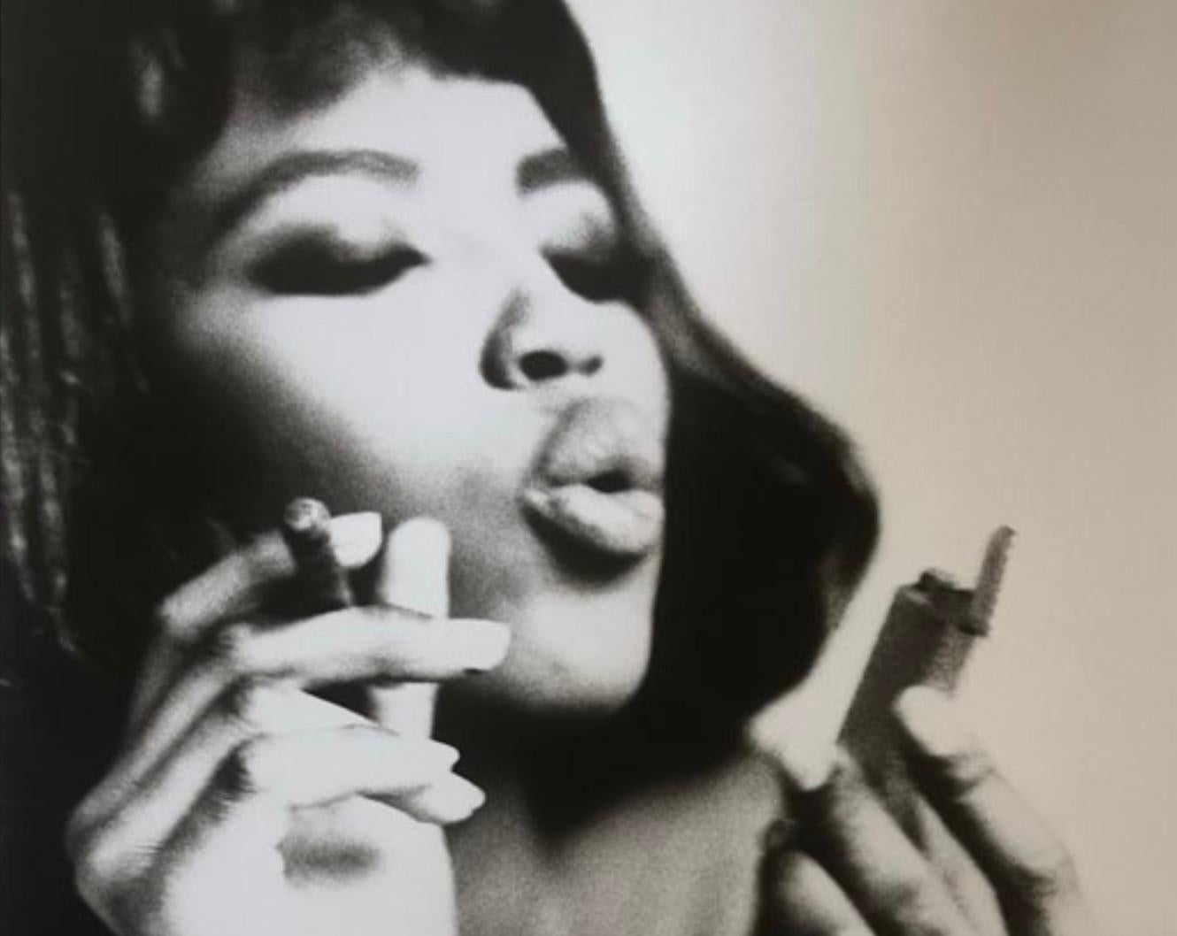 Briquet, Naomi Campbell - Photograph by Ellen von Unwerth