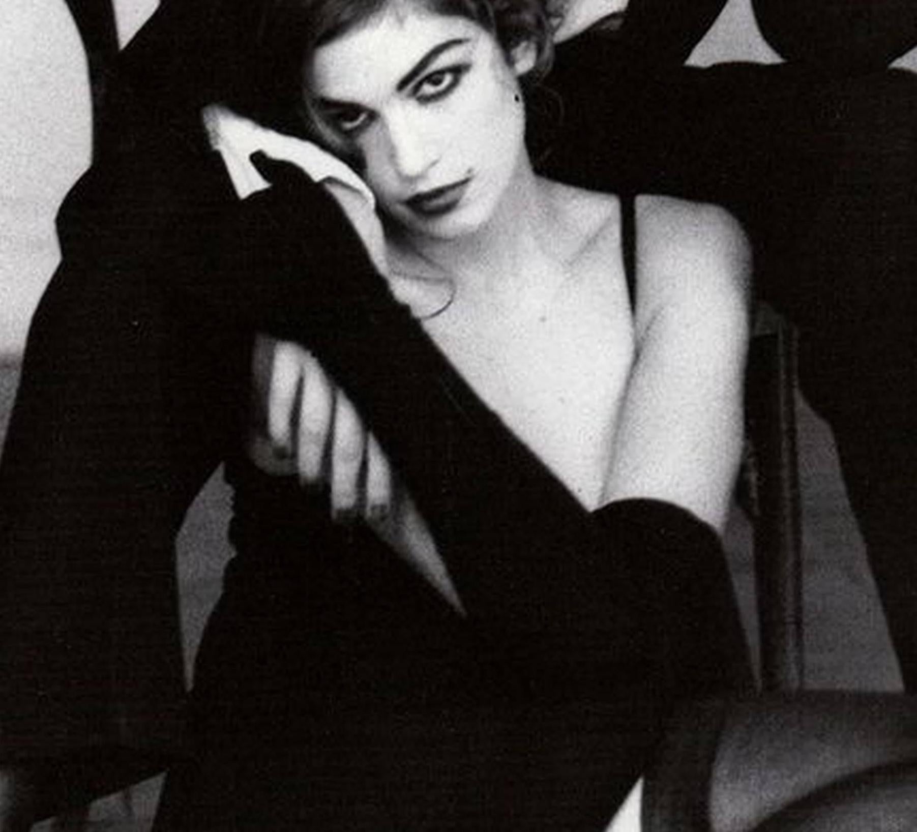 Cindy Crawford und Tatjana Patitz II, Vogue Italia – FIne Art Photography, 1990 im Angebot 2