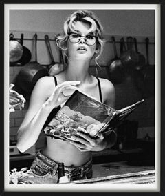 Claudia Schiffers pour Guess 1989 - Photographie d'art en édition limitée