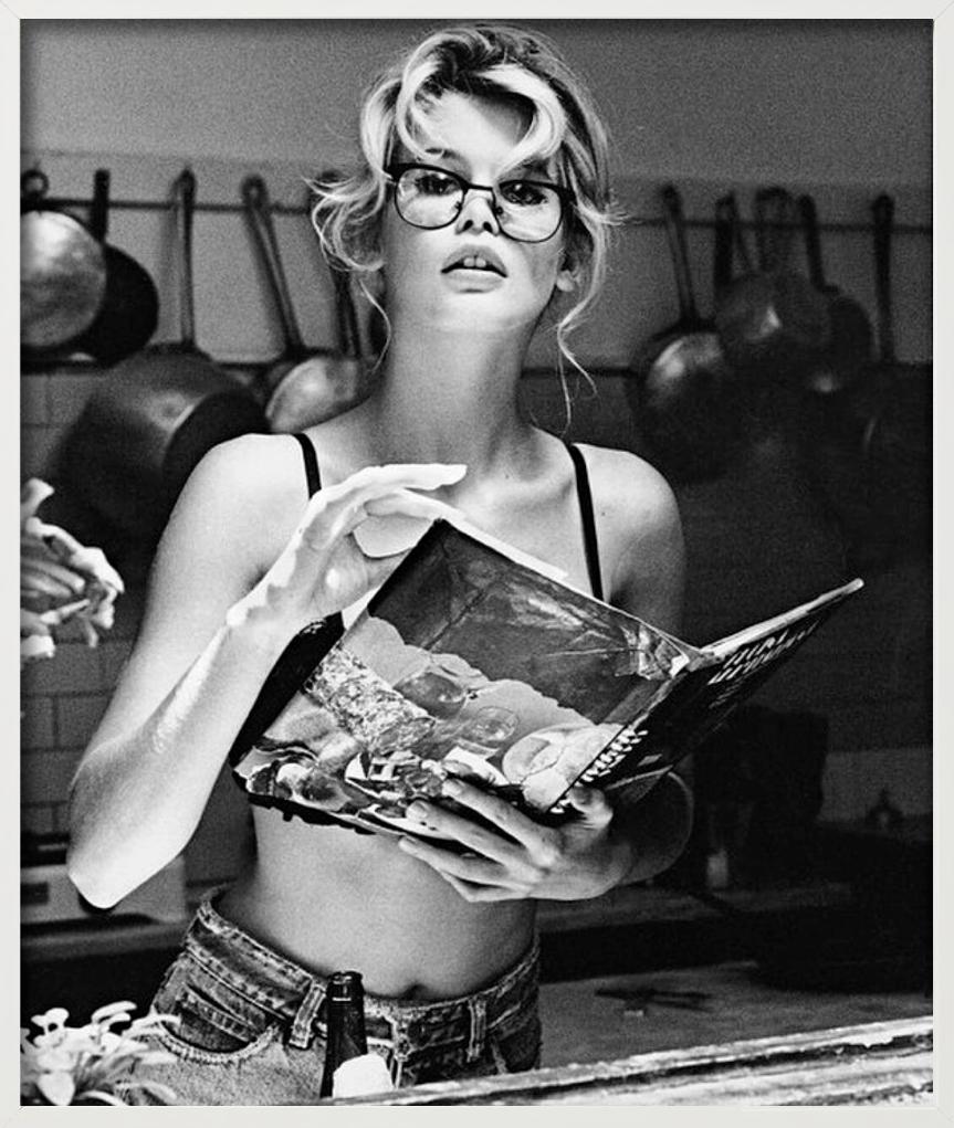 Claudia Schiffer for Guess, Fine Art Photography, 1989 For Sale 1