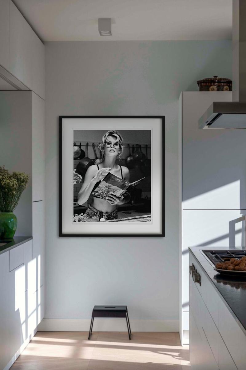 Claudia Schiffer for Guess, Fine Art Photography, 1989 For Sale 2