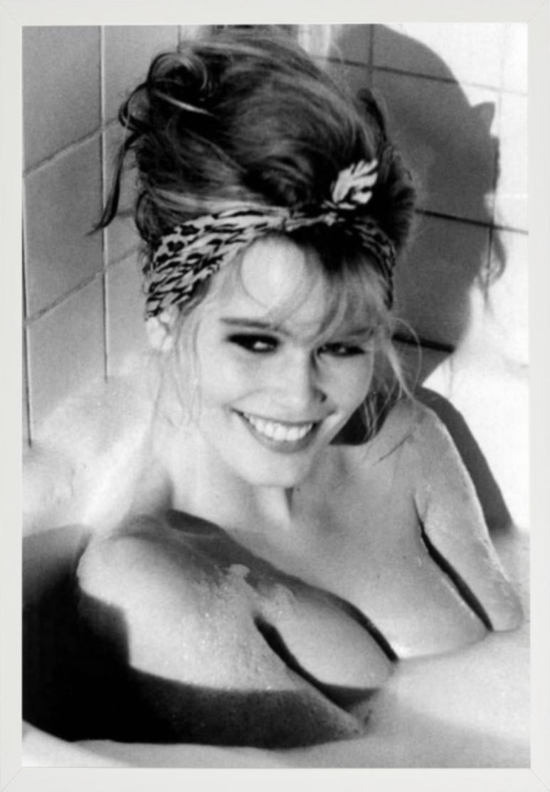 Claudia Schiffer in Bathtub For Sale 1