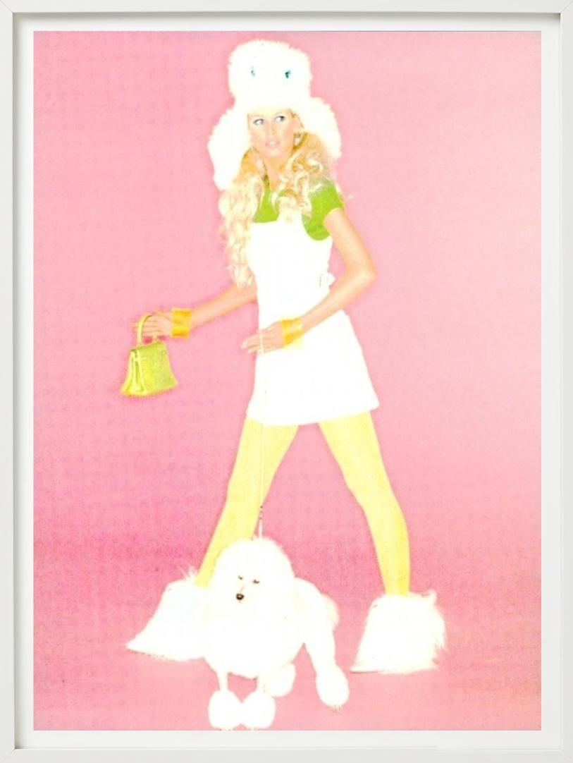Claudia Schiffers - La vraie Barbie, pour Vogue Italie, photographie d'art 1994 en vente 5