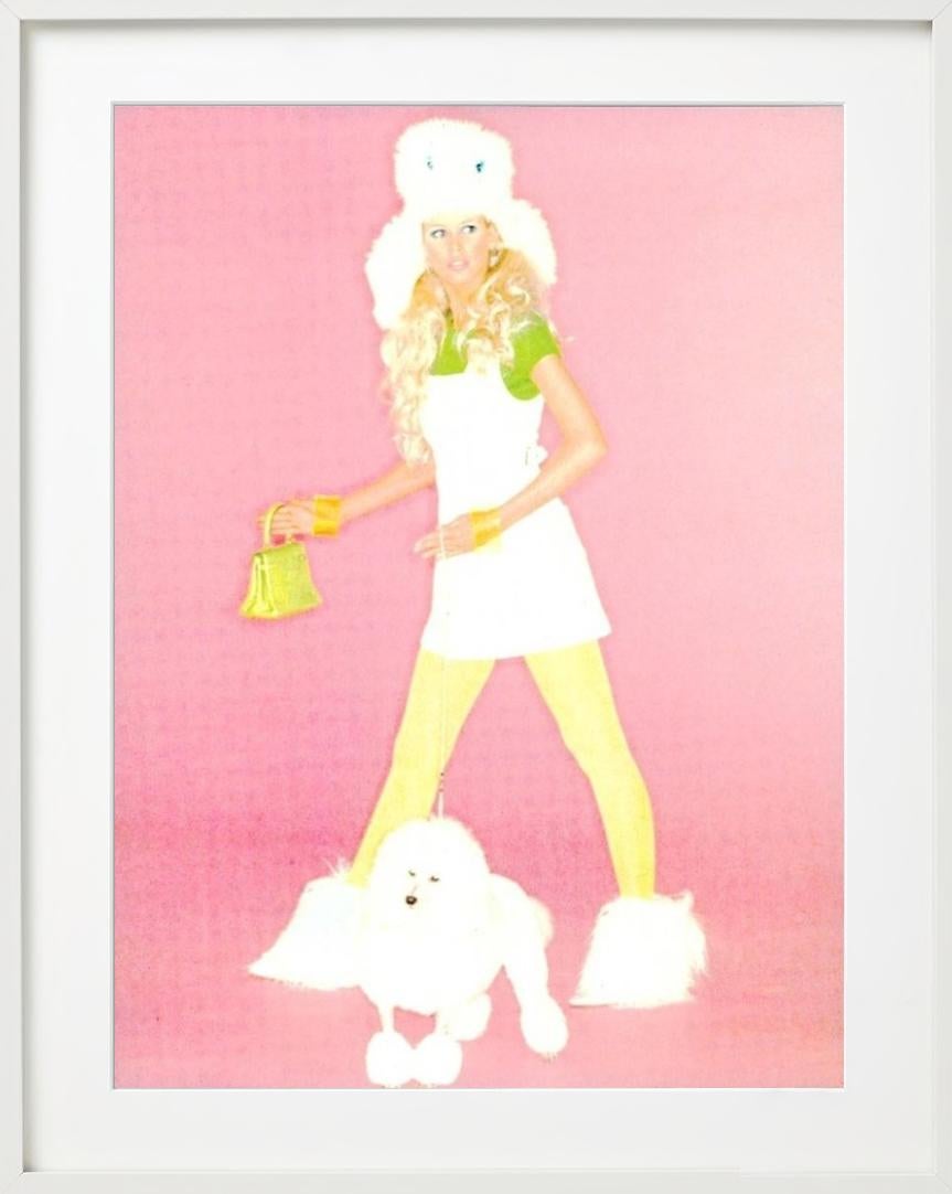 Claudia Schiffers - La vraie Barbie, pour Vogue Italie, photographie d'art 1994 en vente 6