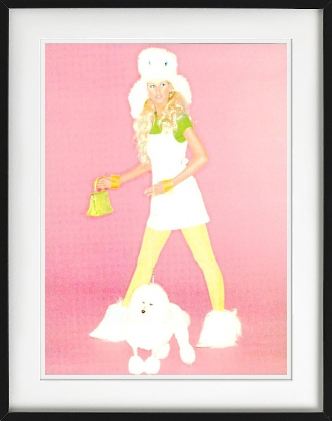 Claudia Schiffers - La vraie Barbie, pour Vogue Italie, photographie d'art 1994 en vente 1