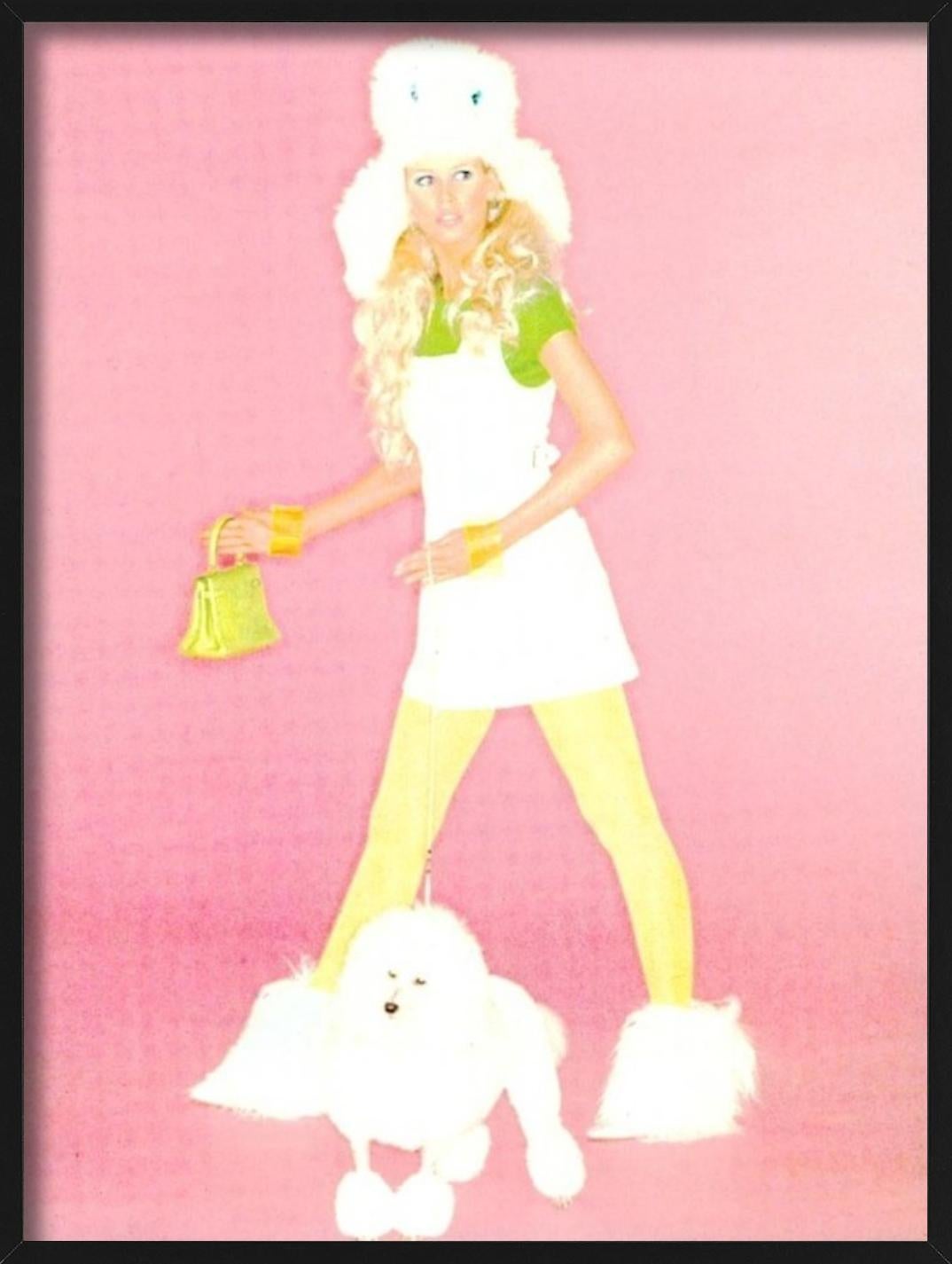 Claudia Schiffers - La vraie Barbie, pour Vogue Italie, photographie d'art 1994 en vente 2