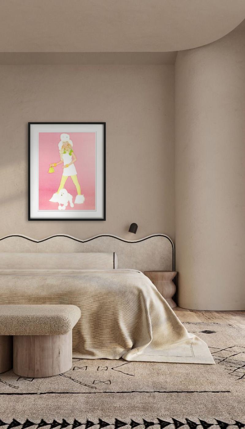 Claudia Schiffers - La vraie Barbie, pour Vogue Italie, photographie d'art 1994 en vente 3