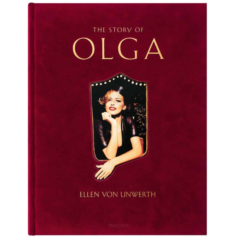Ellen von Unwerth, The Story of Olga Art. Signed Limited Edition Book and Print. For Sale 1