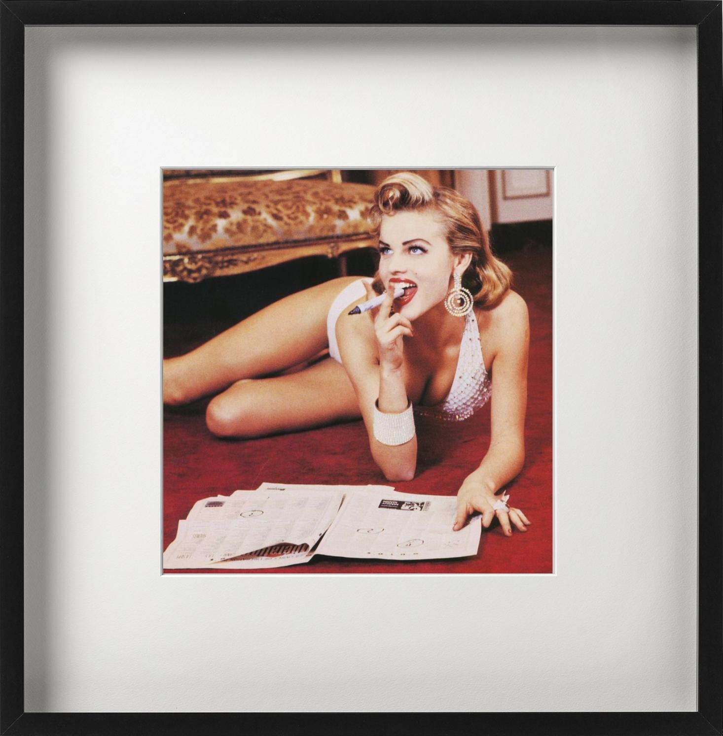 Eva Herzigova für Vogue Italia – Kunstfotografie, 1992 (Zeitgenössisch), Photograph, von Ellen von Unwerth