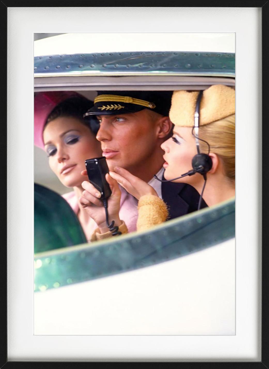 Fashion Airlines 08 - Carla Bruni Catches A Flight, Fine Art Photography For Sale 1