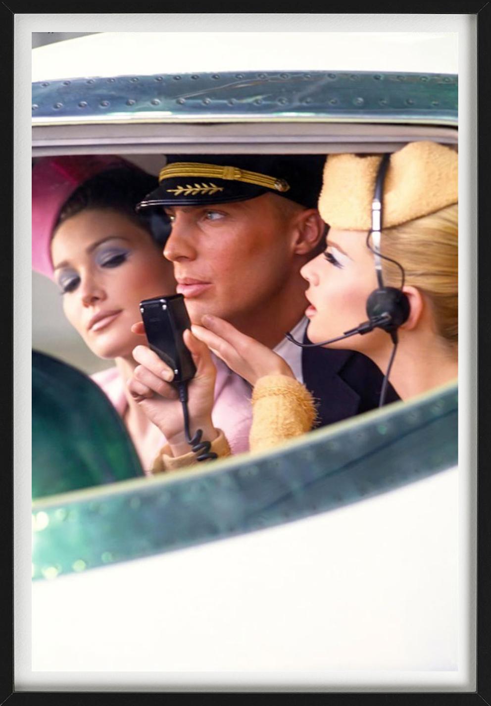 Fashion Airlines 08 - Carla Bruni Catches A Flight, Fine Art Photography For Sale 2
