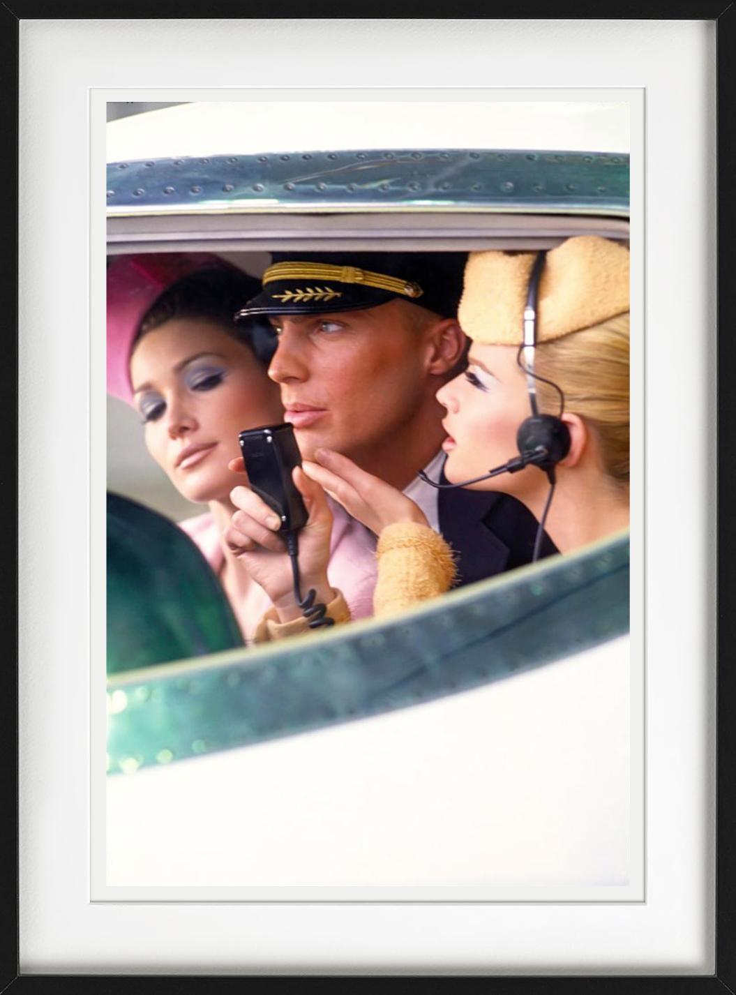 Fashion Airlines 08 - Carla Bruni Catches A Flight, Fine Art Photography For Sale 4