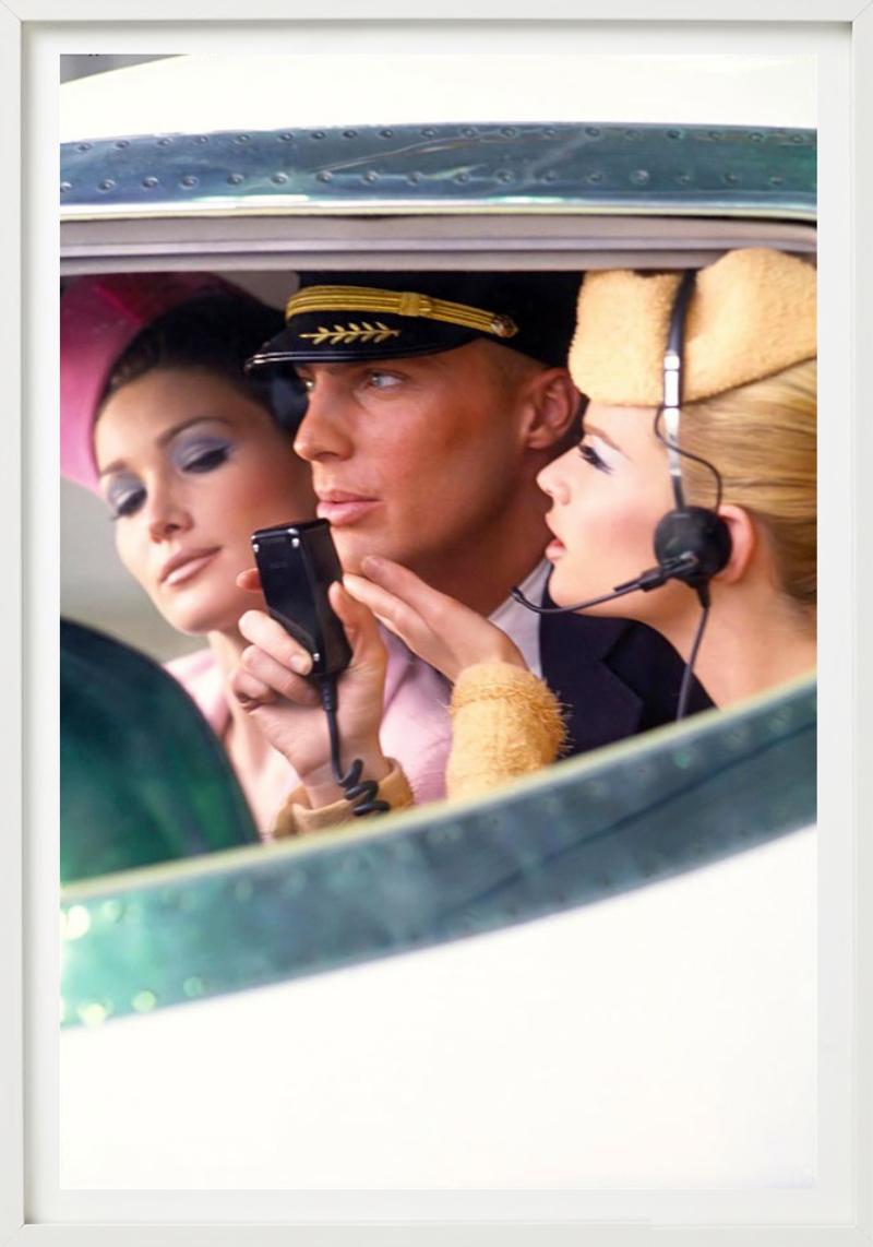 Fashion Airlines 08 - Carla Bruni Catches A Flight, Fine Art Photography For Sale 5
