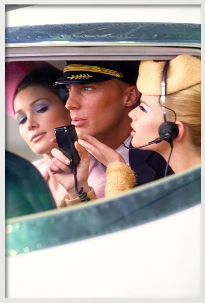 Fashion Airlines 08 - Carla Bruni Catches A Flight, Fine Art Photography For Sale 6