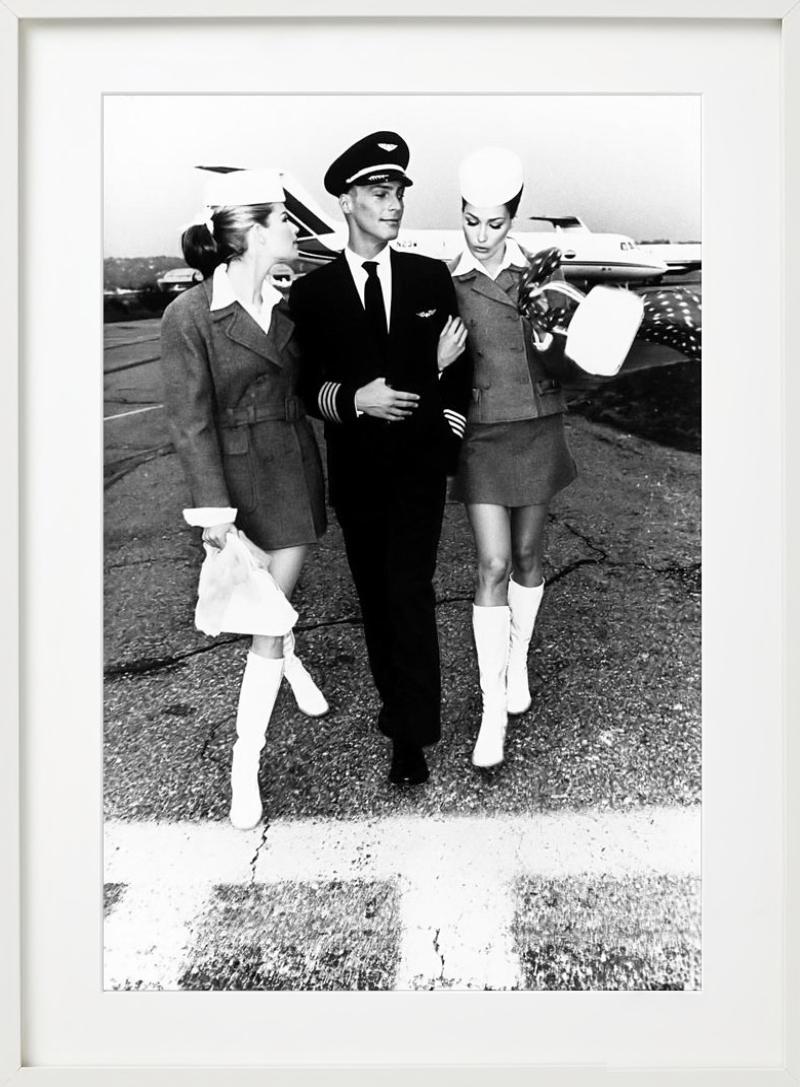 Fashion Airlines 4 - Carla Bruni Catches A Flight In Style, Fine Art Photography For Sale 7