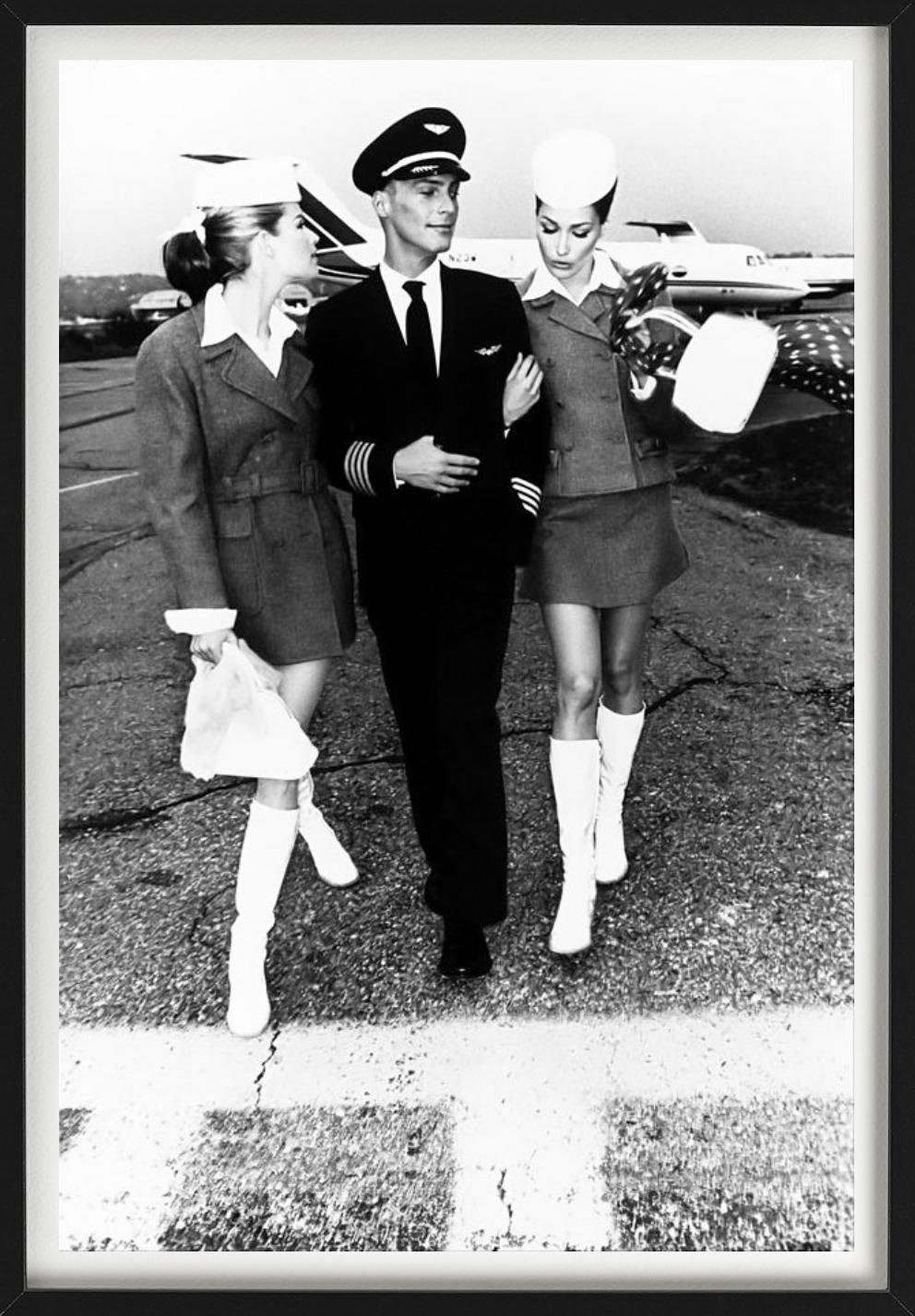 Fashion Airlines 4 - Carla Bruni Catches A Flight In Style, Fine Art Photography For Sale 1