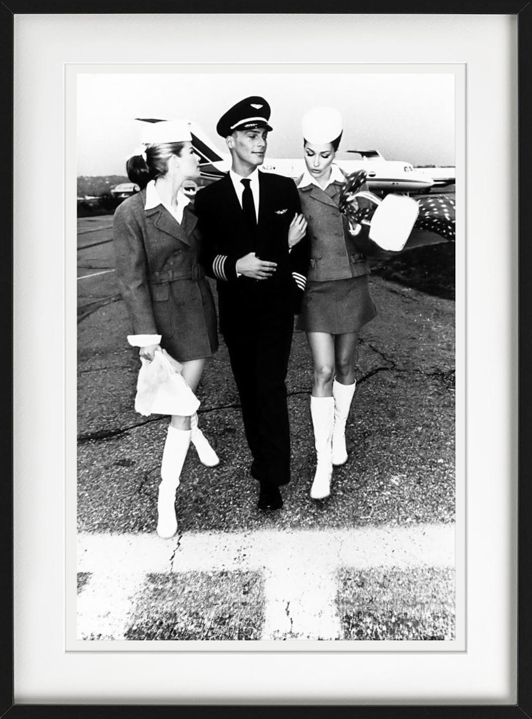 Fashion Airlines 4 - Carla Bruni Catches A Flight In Style, Fine Art Photography For Sale 4