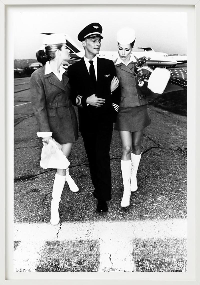 Fashion Airlines 4 - Carla Bruni Catches A Flight In Style, Fine Art Photography For Sale 5