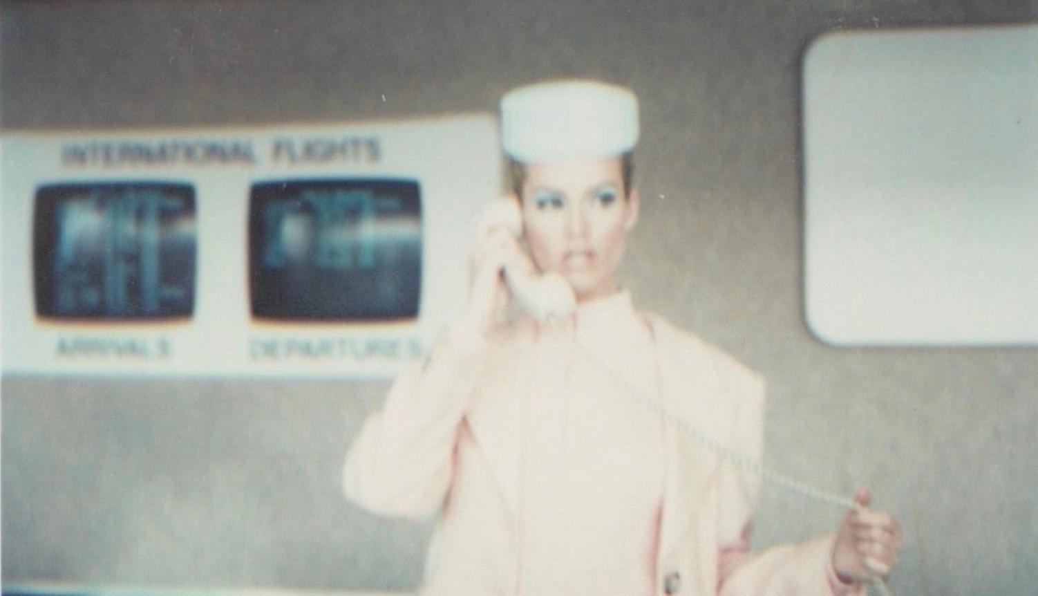Flight Delayed, Meghan Douglas, Vogue Italia, October - Photograph by Ellen von Unwerth