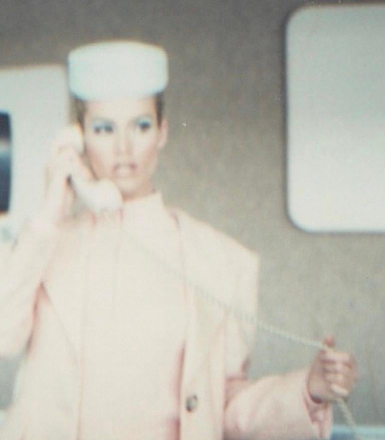 Flight Delayed, Meghan Douglas, Vogue Italia, October - Contemporary Photograph by Ellen von Unwerth