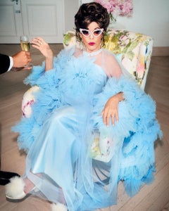 Harpers Bazaar Arabia, Joan Collins, Fotografía artística