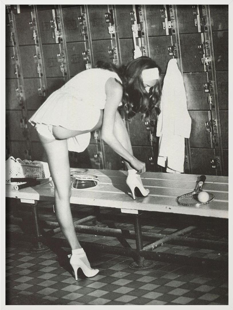 Leilani Bishop, tennis Club, Vogue Italia, photographie d'art, 1994 en vente 3