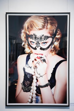 Madonna, Material Girl, Gros plan, Photographie d'art, Portrait
