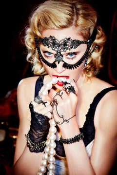 Madonna, Material Girl, Gros plan, Photographie d'art, Portrait